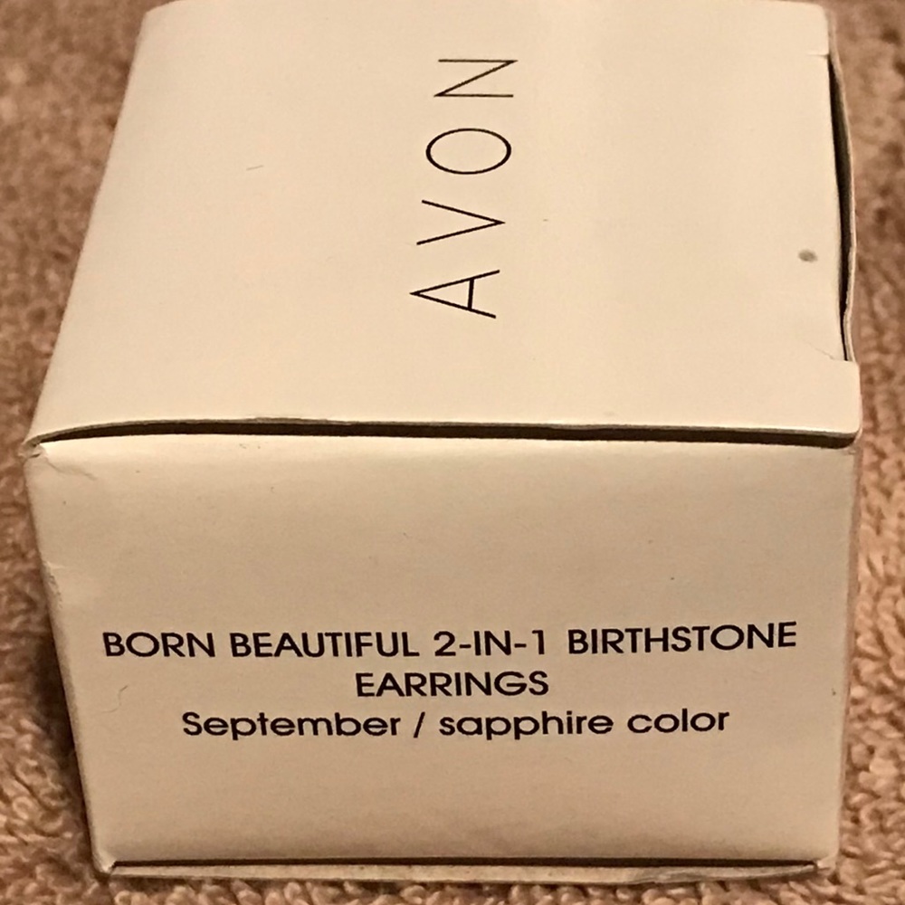 Avon Born Beautiful 2-in-1 Birthstone Earrings SEP - Picture 5 of 5